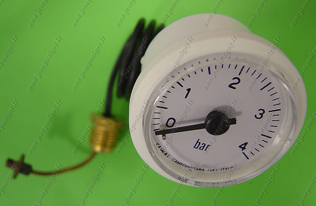 02376F MANOMETRE ROND BLANC 0 4 BARS POUR CHAUDIERE GAZ UNICAL DUA — free download